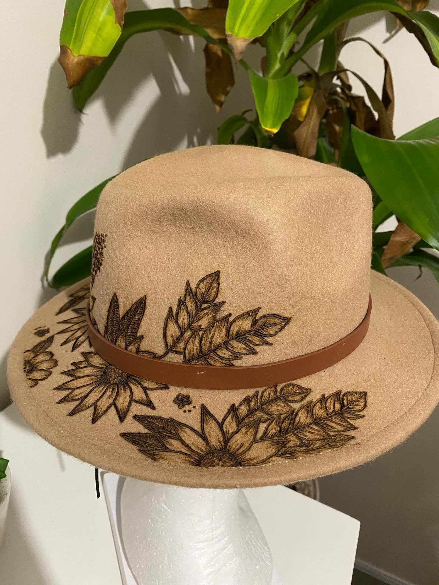 Burnt Australian Kids Wool Hats - 52cm