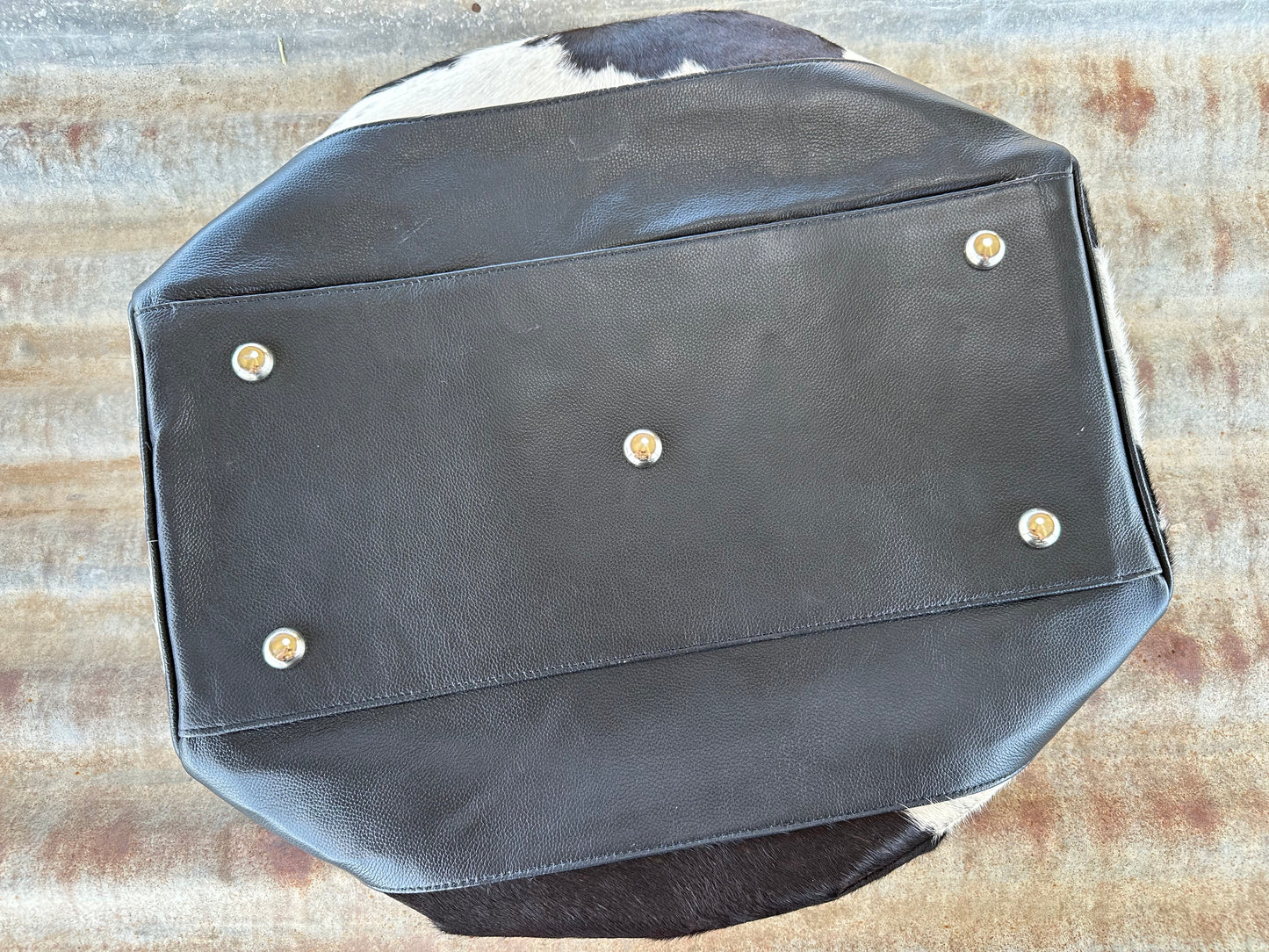 leather duffel bag