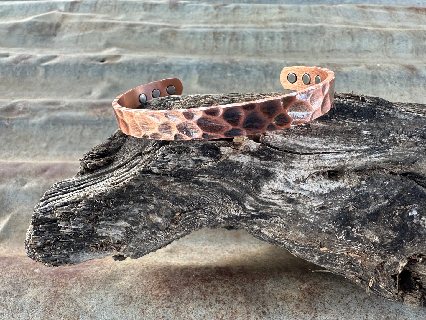 Hammered Copper Band - CB01