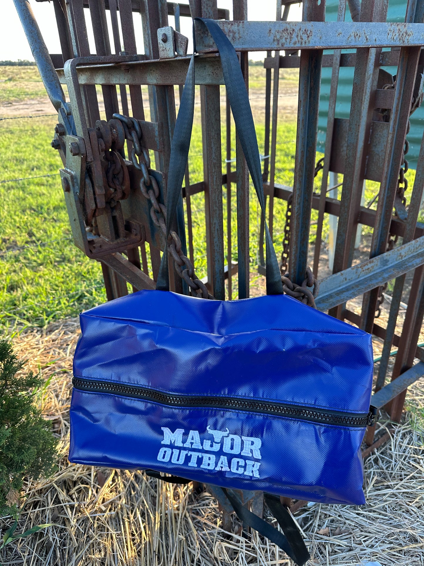 PVC Overnight Bags - Blue