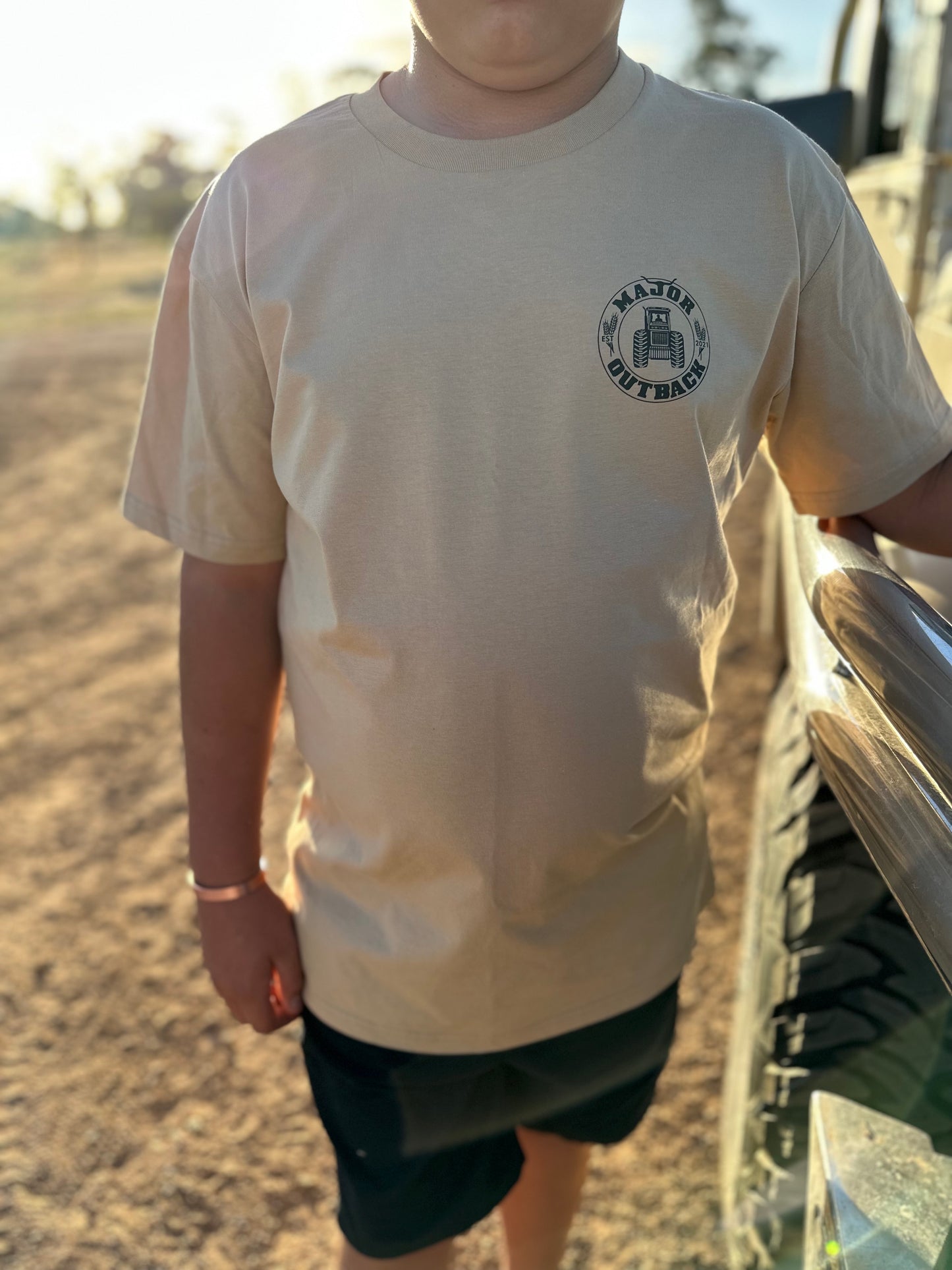 Trax Tee - TAN