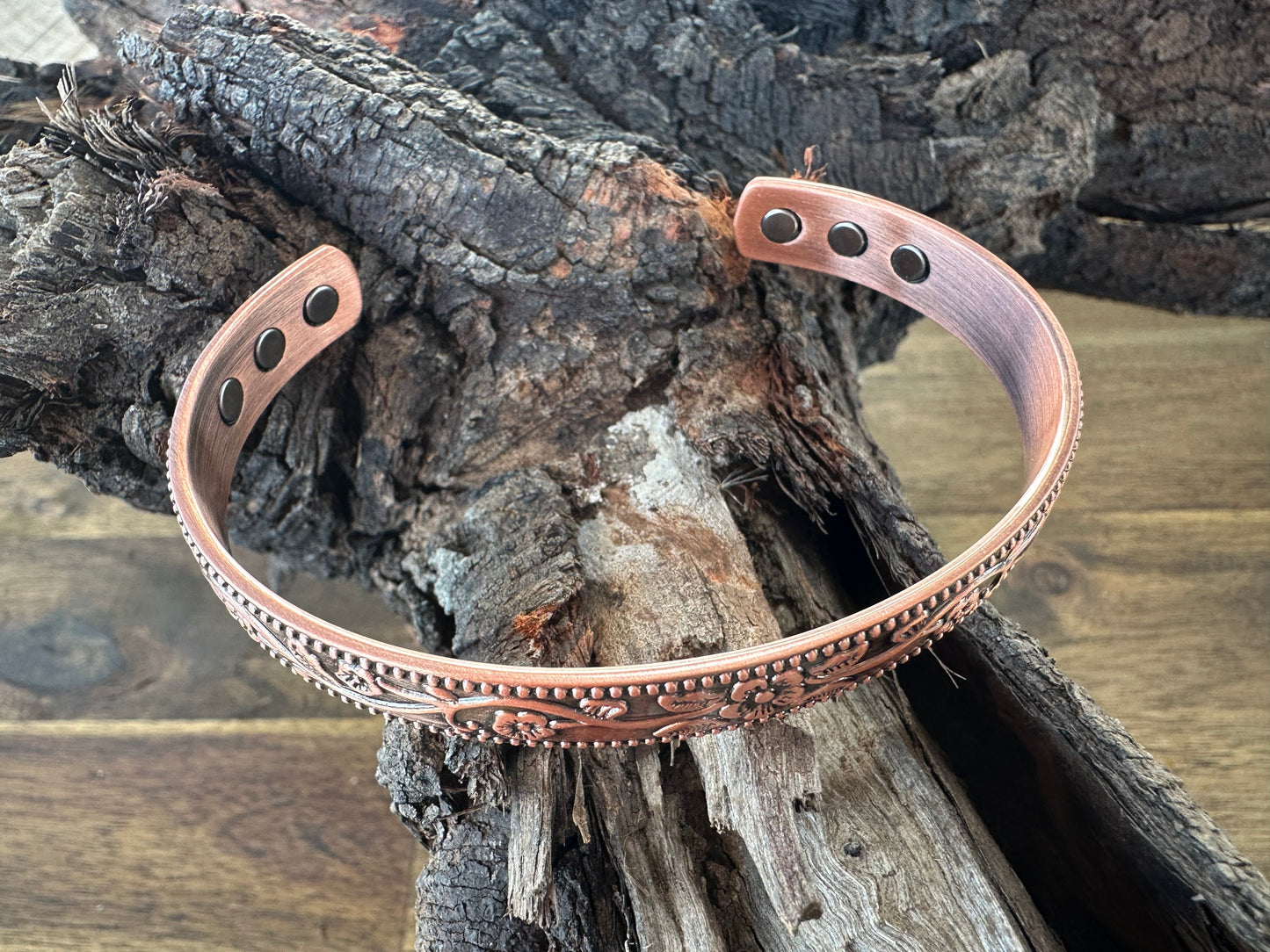 Ladies Copper Band - FLORAL