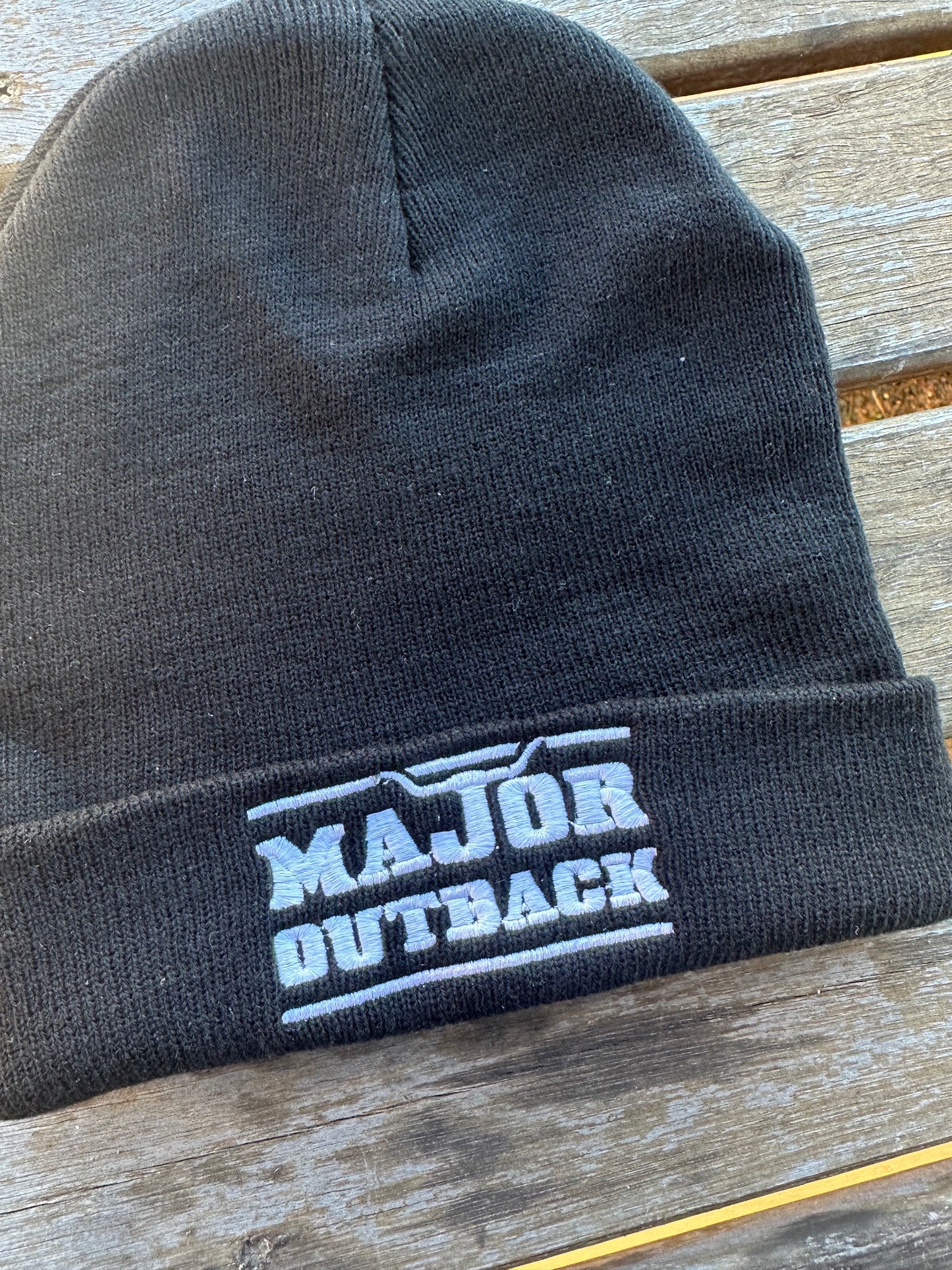 black winter warm beanie