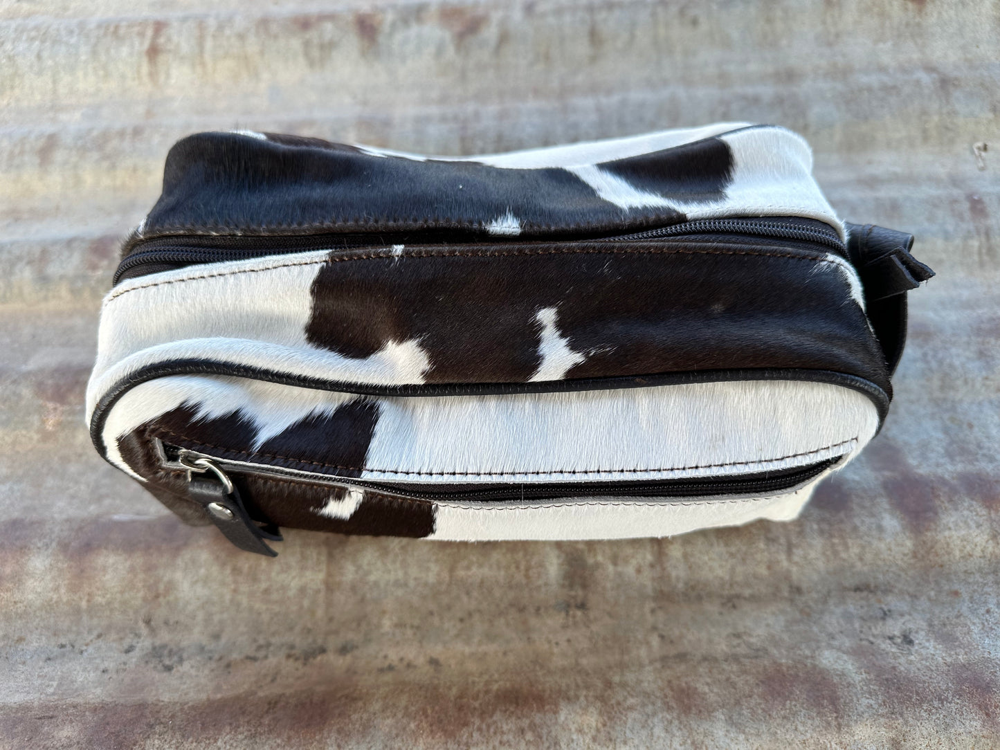 Cowhide Toiletry Bag