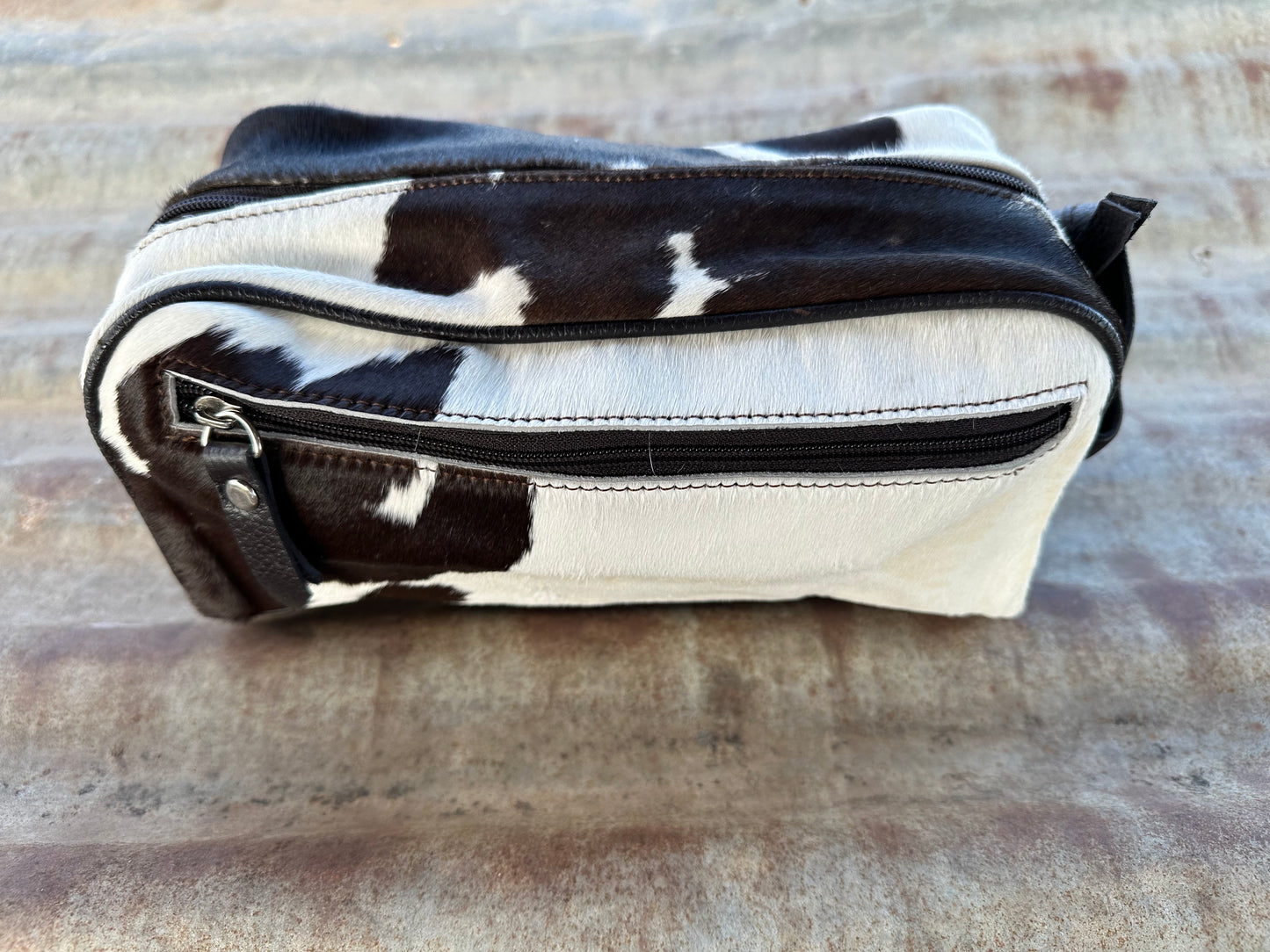 Cowhide Toiletry Bag