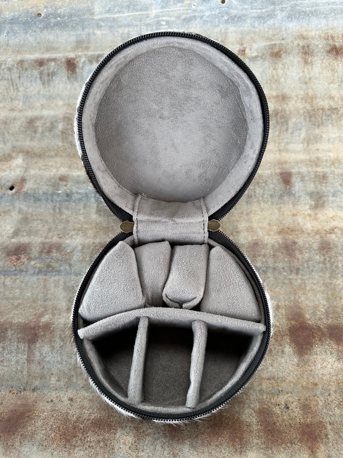 Cowhide Jewellery Box - SMLR3