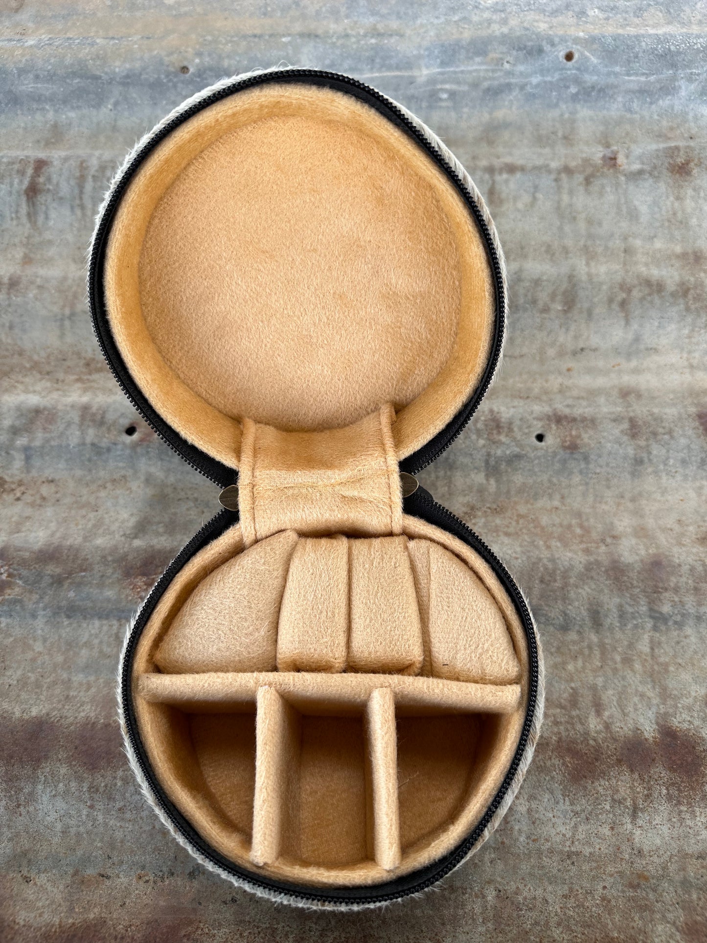 Cowhide Jewellery Box - SMLR4