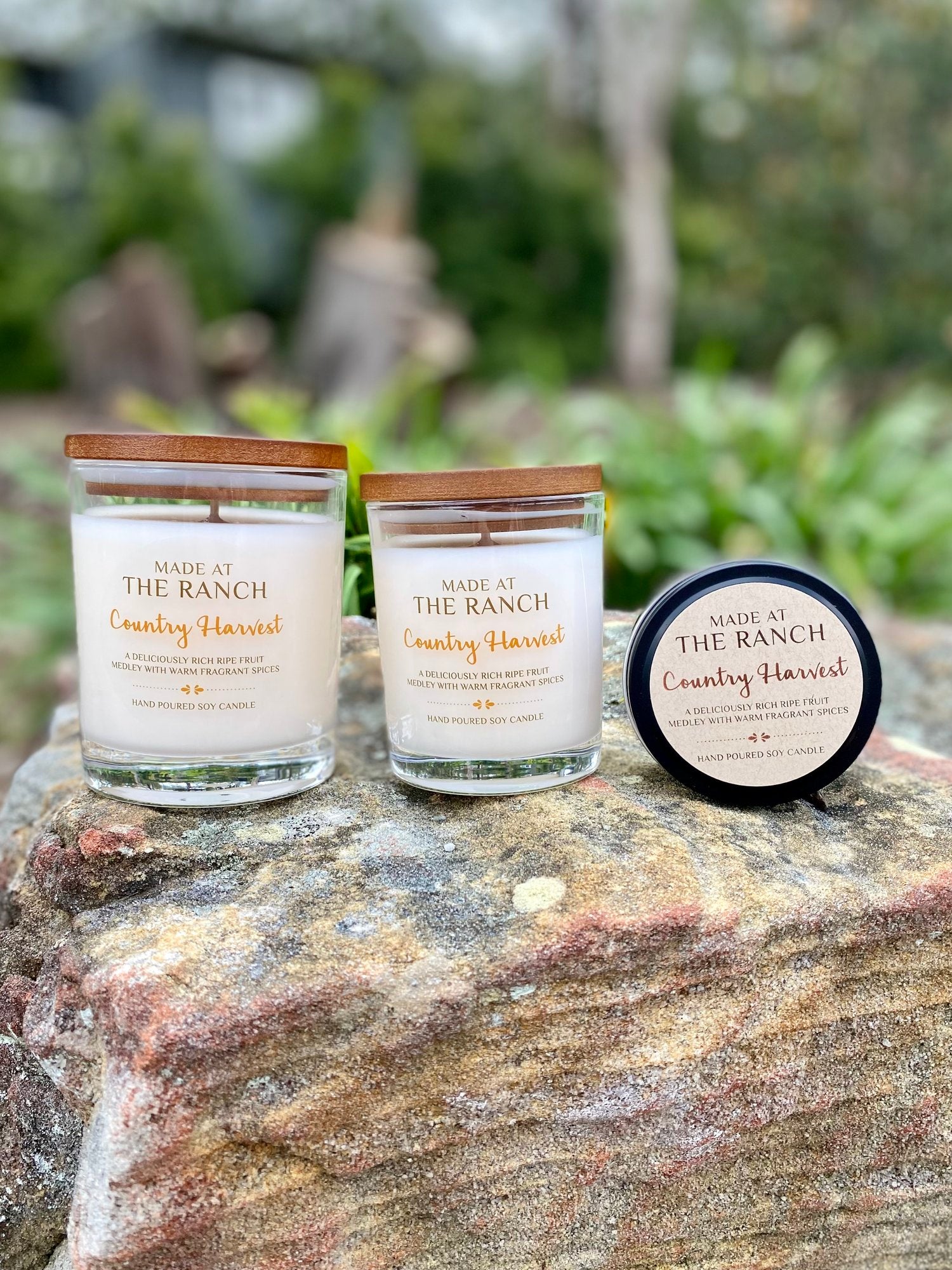 Made at the ranch soy candles
