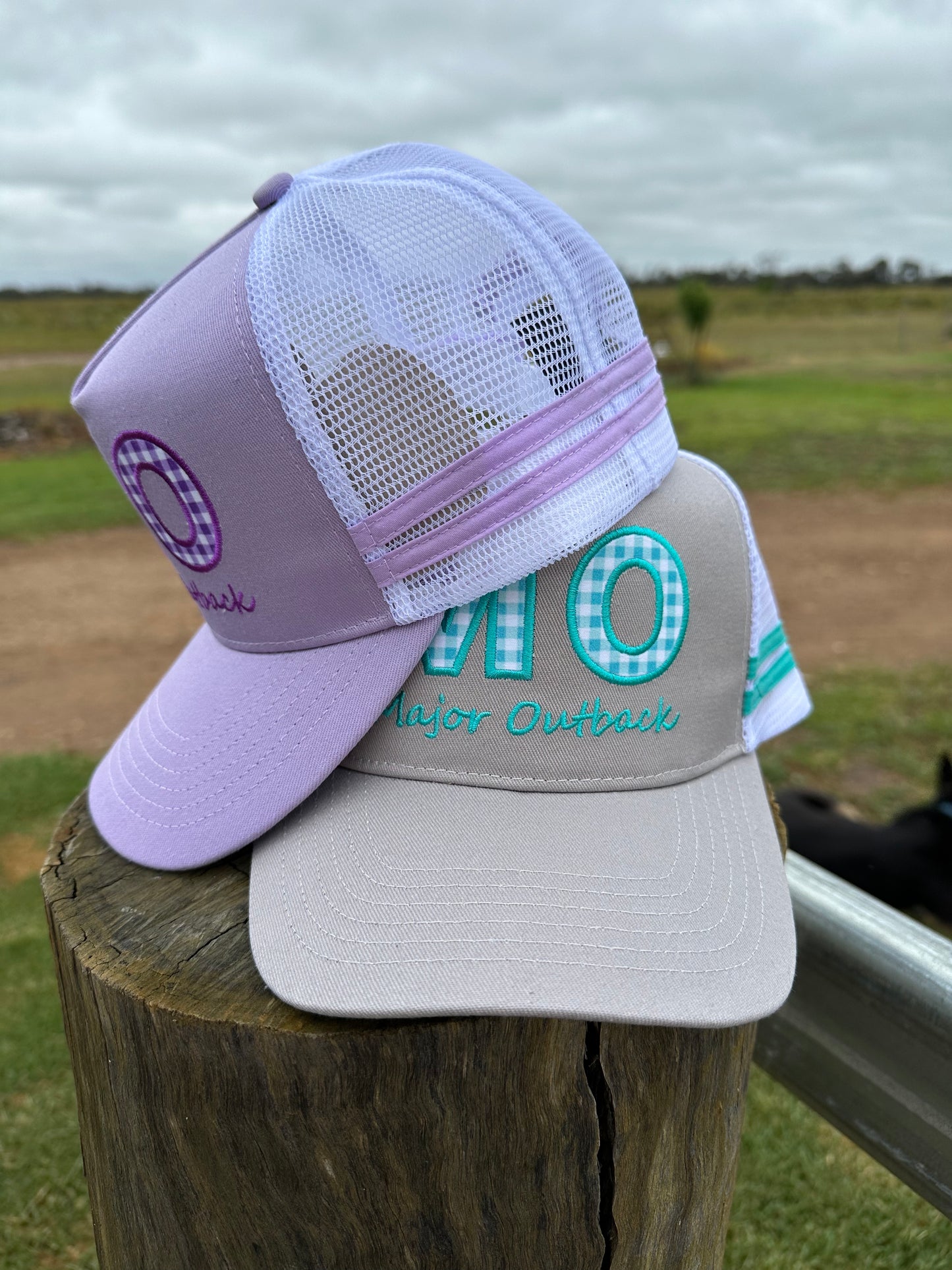 Grey & Aqua M.O Classic