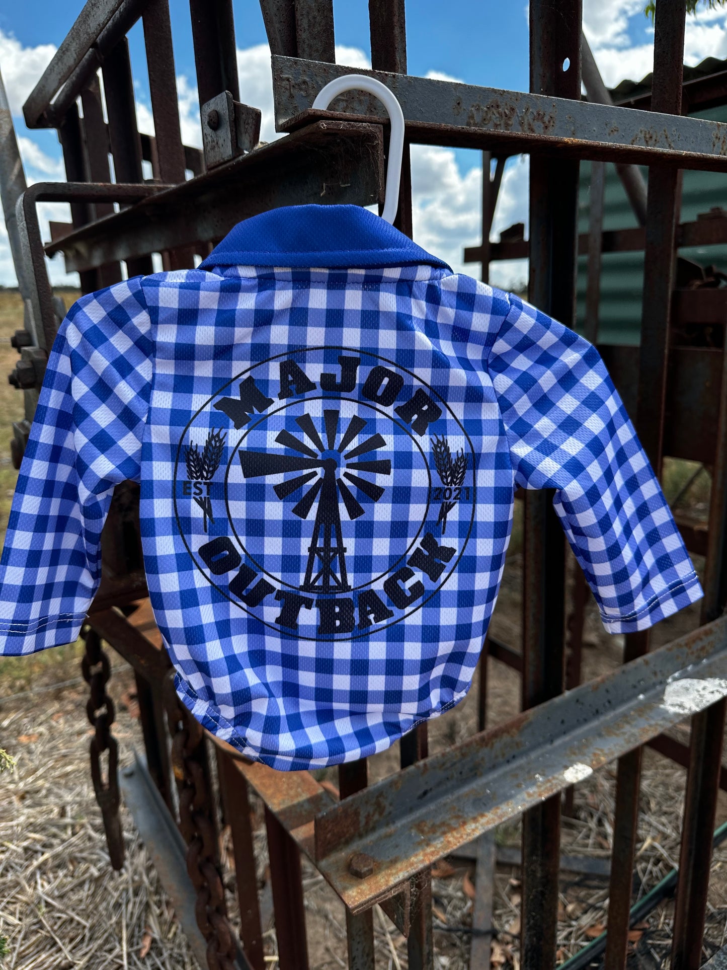 baby fishing shirt romper