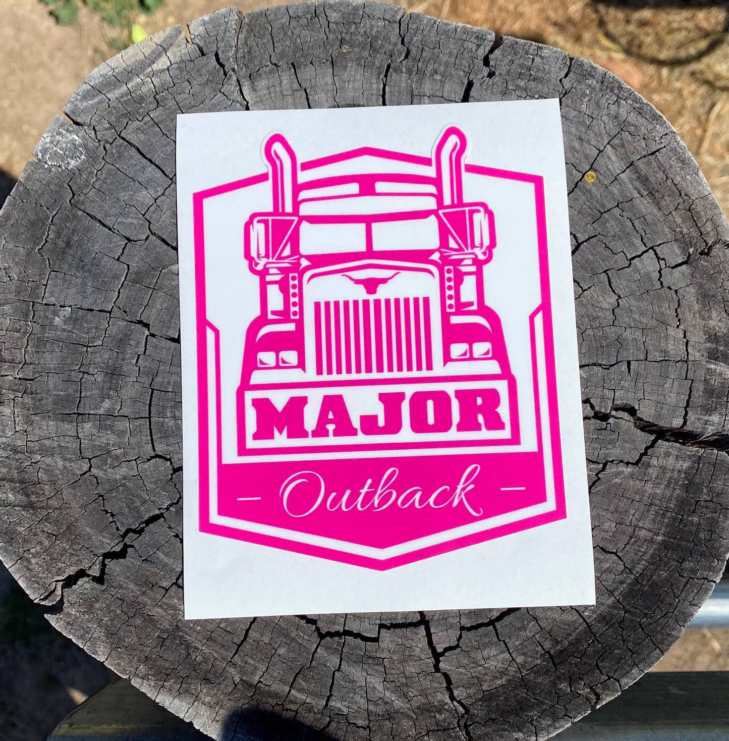 Trucker Creed - Pink/White