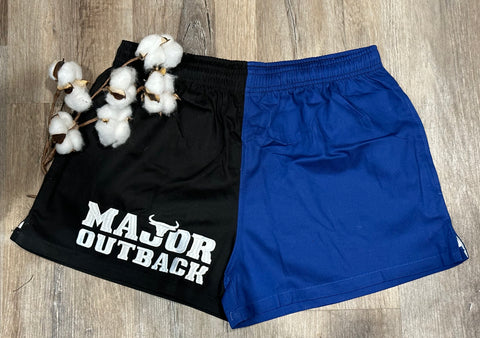 Cotton frill footy shorts with pocket