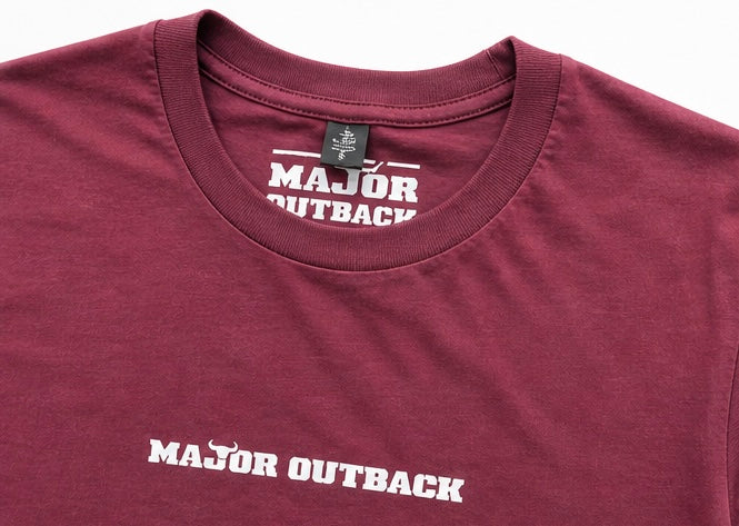 Mens Classic Tee - Burgundy