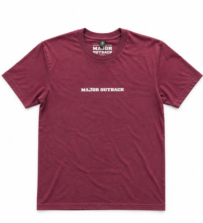 Mens Classic Tee - Burgundy