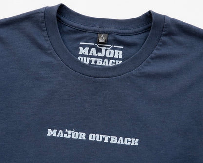 Women's Classic Embroidered Tee - Navy