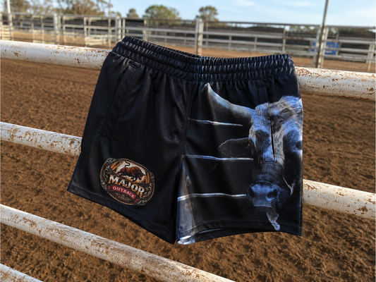 A.W Rodeo Collection Footy Shorts
