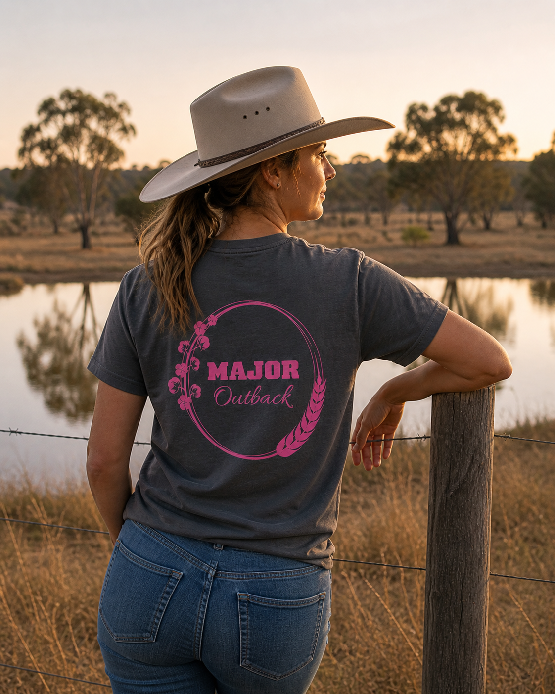 Harvest Tee - Charcoal