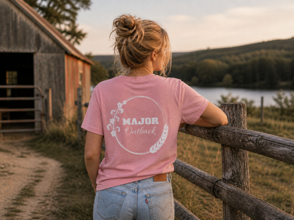 Harvest Tee - Faded Pink