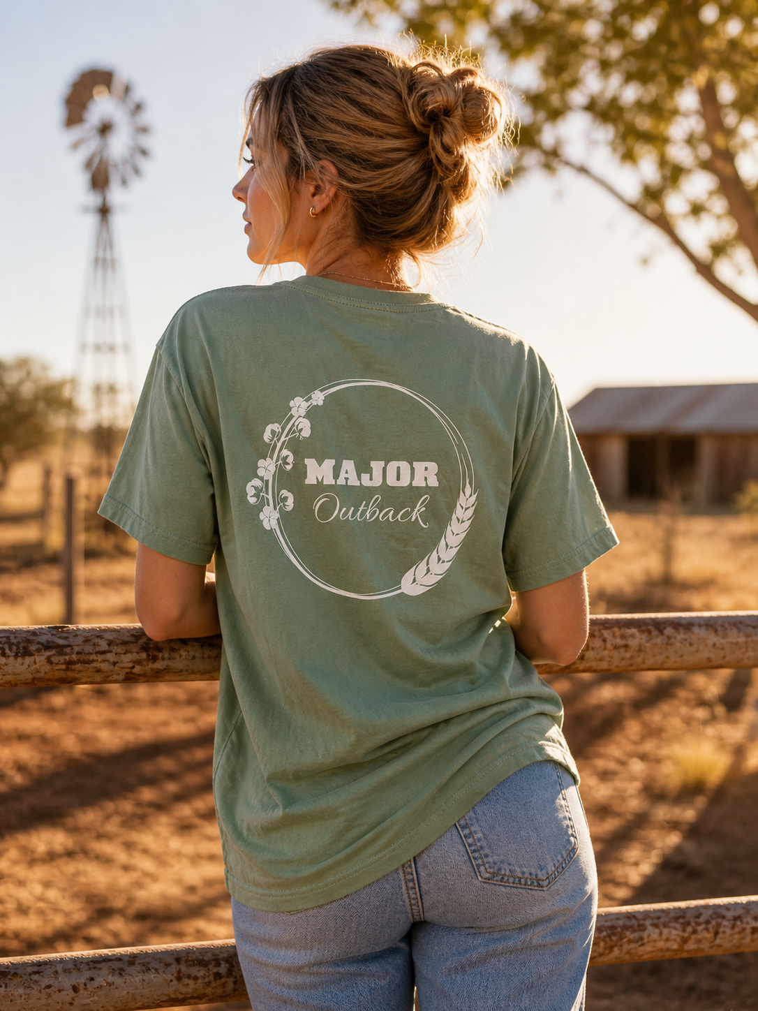 Harvest Tee - SAGE