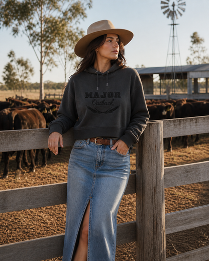 Women's Cropped Hoodie