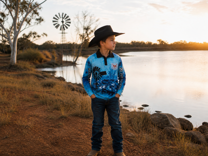 Kids Dream Big Fishing Shirt