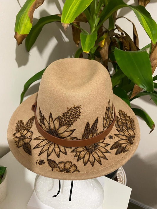 Burnt Australian Kids Wool Hats - 52cm