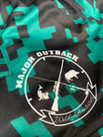 Kids Green Camo Footy Shorts