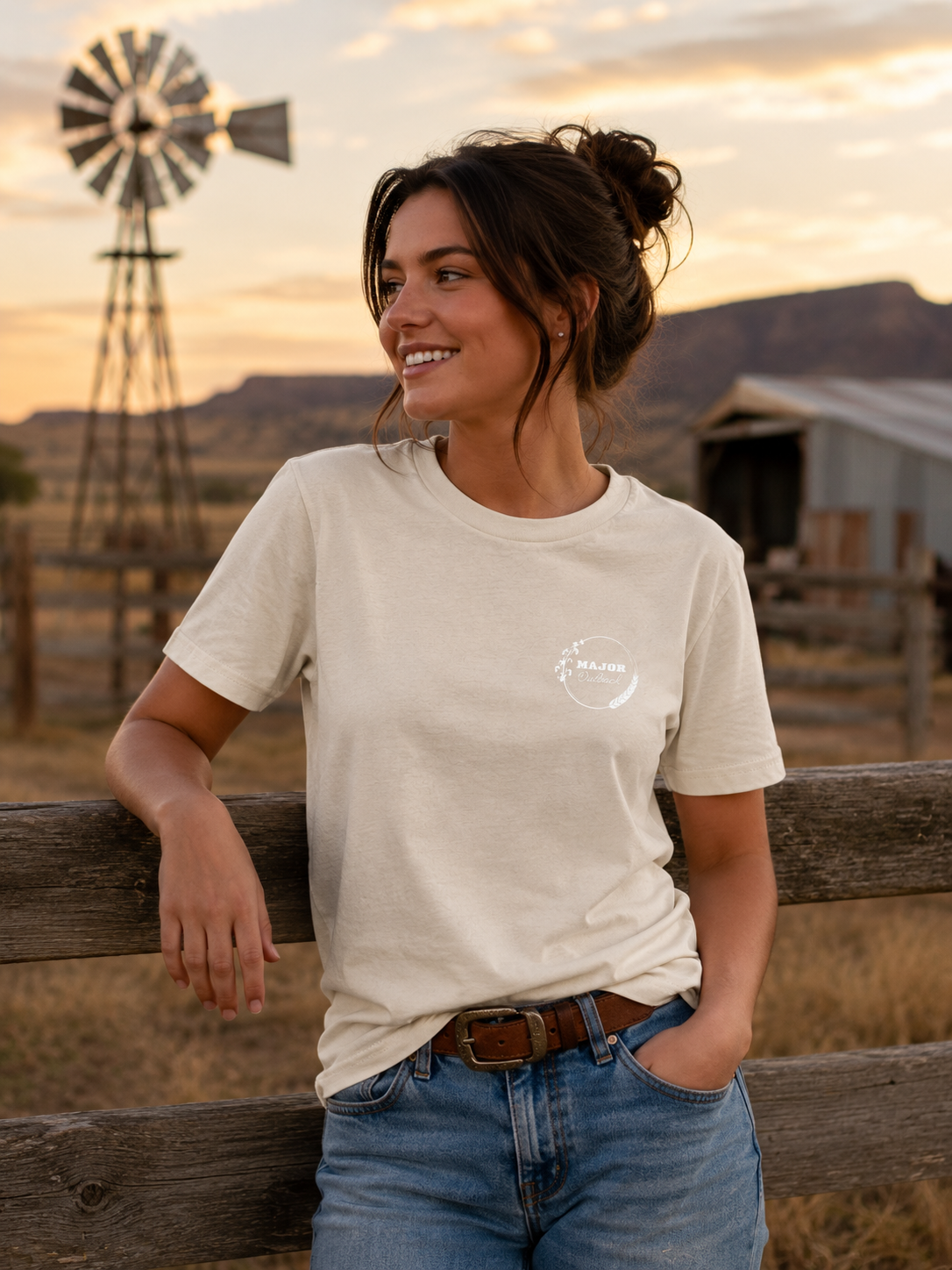 Harvest Tee- BONE