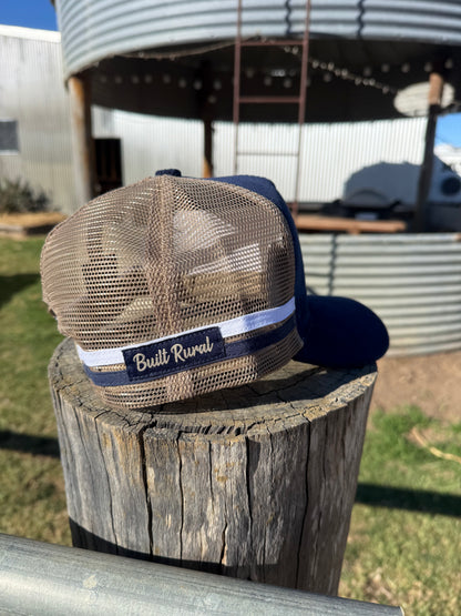 Navy Corduroy Trax Trucker