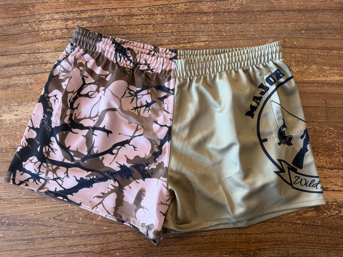 Hunting Wild Adventure Footy Shorts
