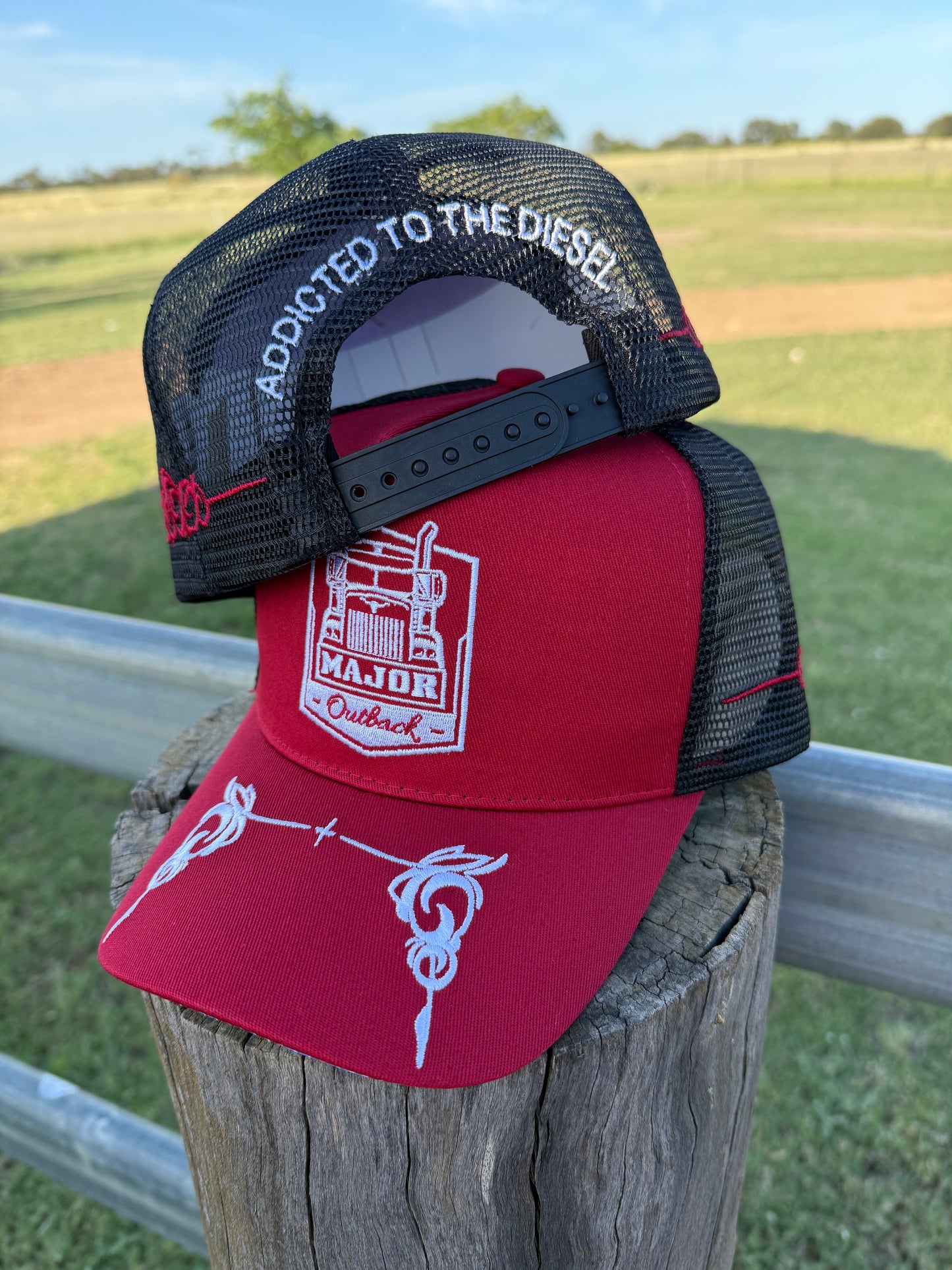 Trucker Cap Creed  - RED