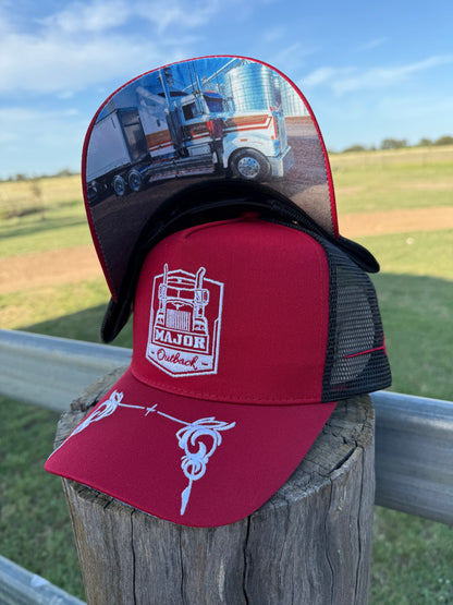 Trucker Cap Creed  - RED