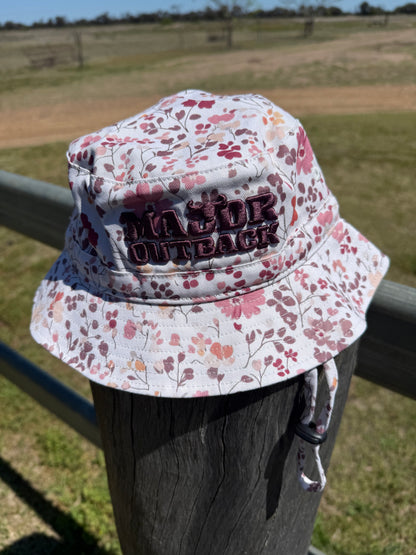 Kids Bucket Hats - Floral