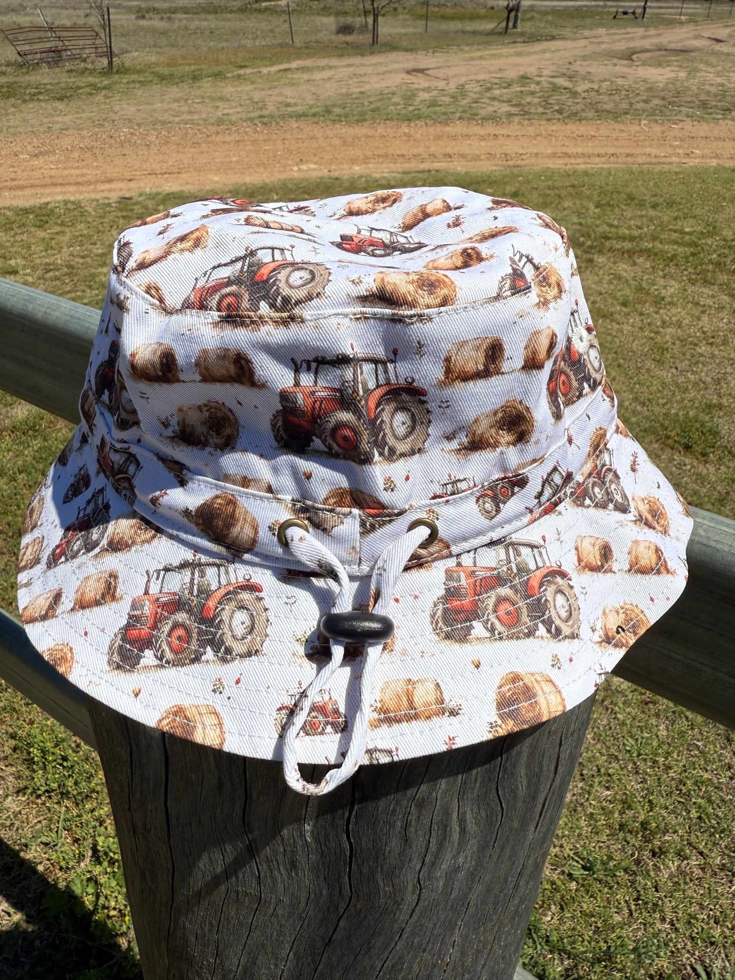 Kids Bucket Hats - Tractor