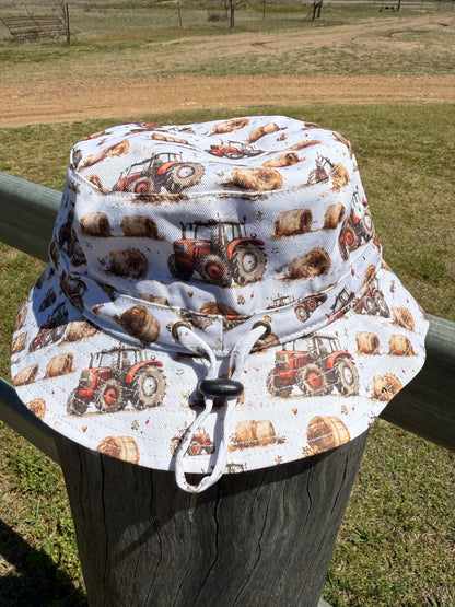 Kids Bucket Hats - Tractor