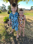 cattle rodeo pjs summer pyjamas