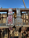 Girls Glitter Western Belt