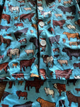 Cow western pjs pyjamas 