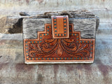 01- Tooled Leather Wallet