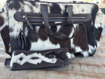 02 Cowhide Nappy Bag