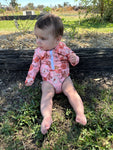 baby swimmers floral country swim wear