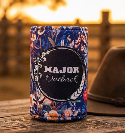 Native Floral Stubby Cooler