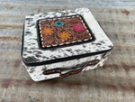 Cowhide Jewellery Box - LRG