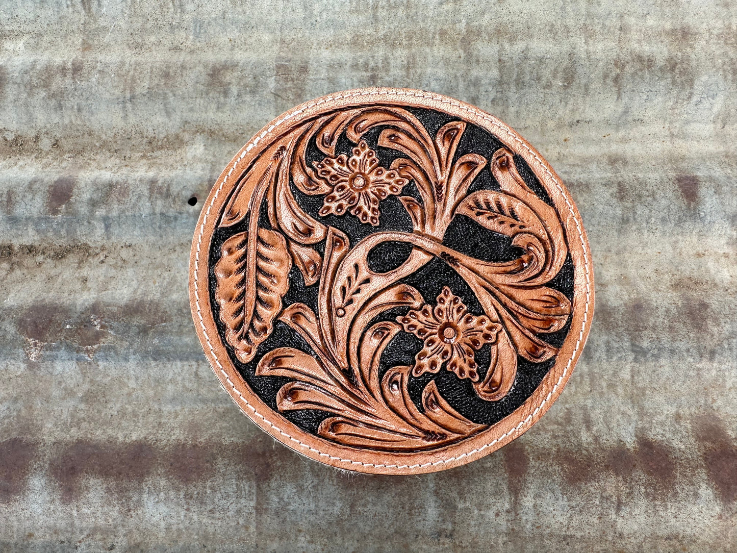 Cowhide Jewellery Box - SMLR2
