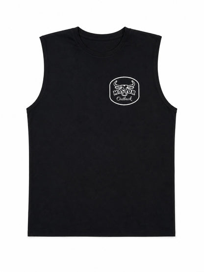 Mens Singlet Classic Branded