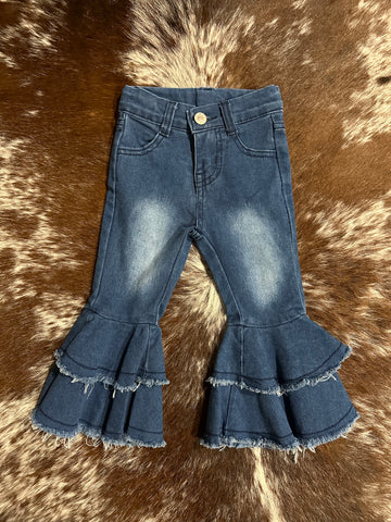 Kids bell bottoms jeans flare jeans