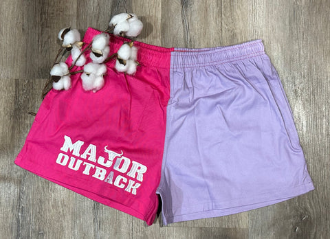 Outback Drill Pink Shorts