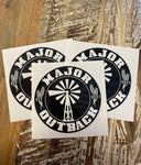 The Blaze sticker - Black