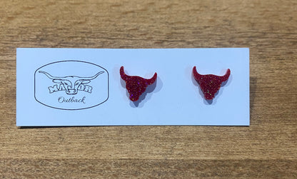 Dainty Longhorn Studs (multi variants)