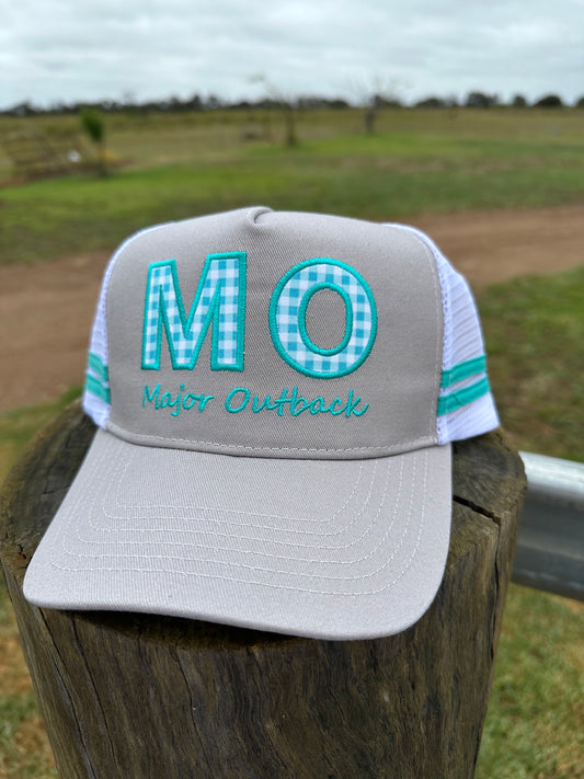 Grey & Aqua M.O Classic